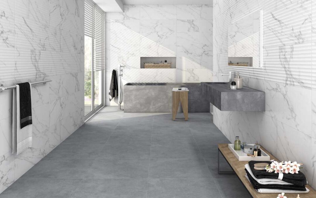 Mantener baños modernos con detalles únicos